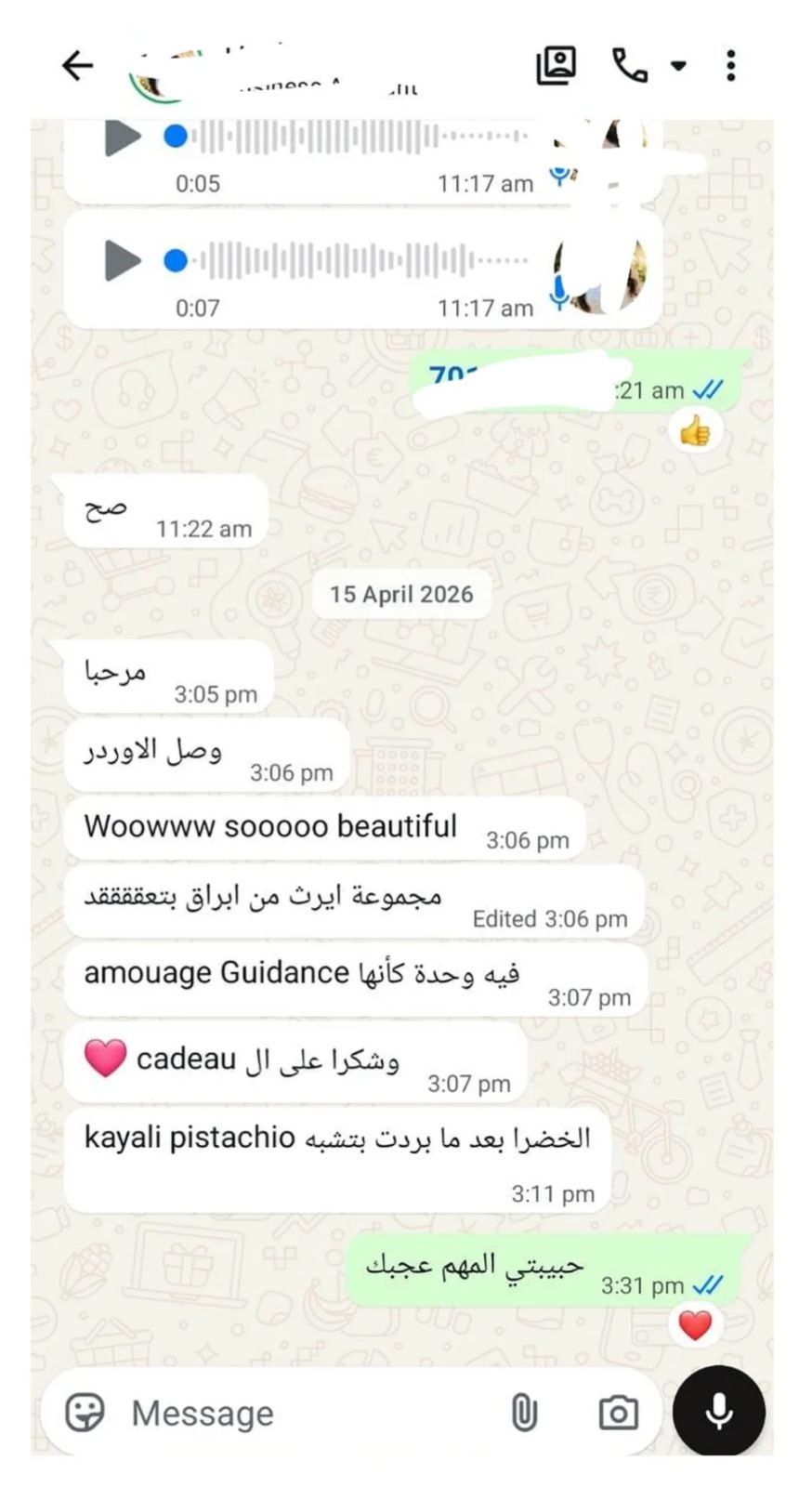 Customer review